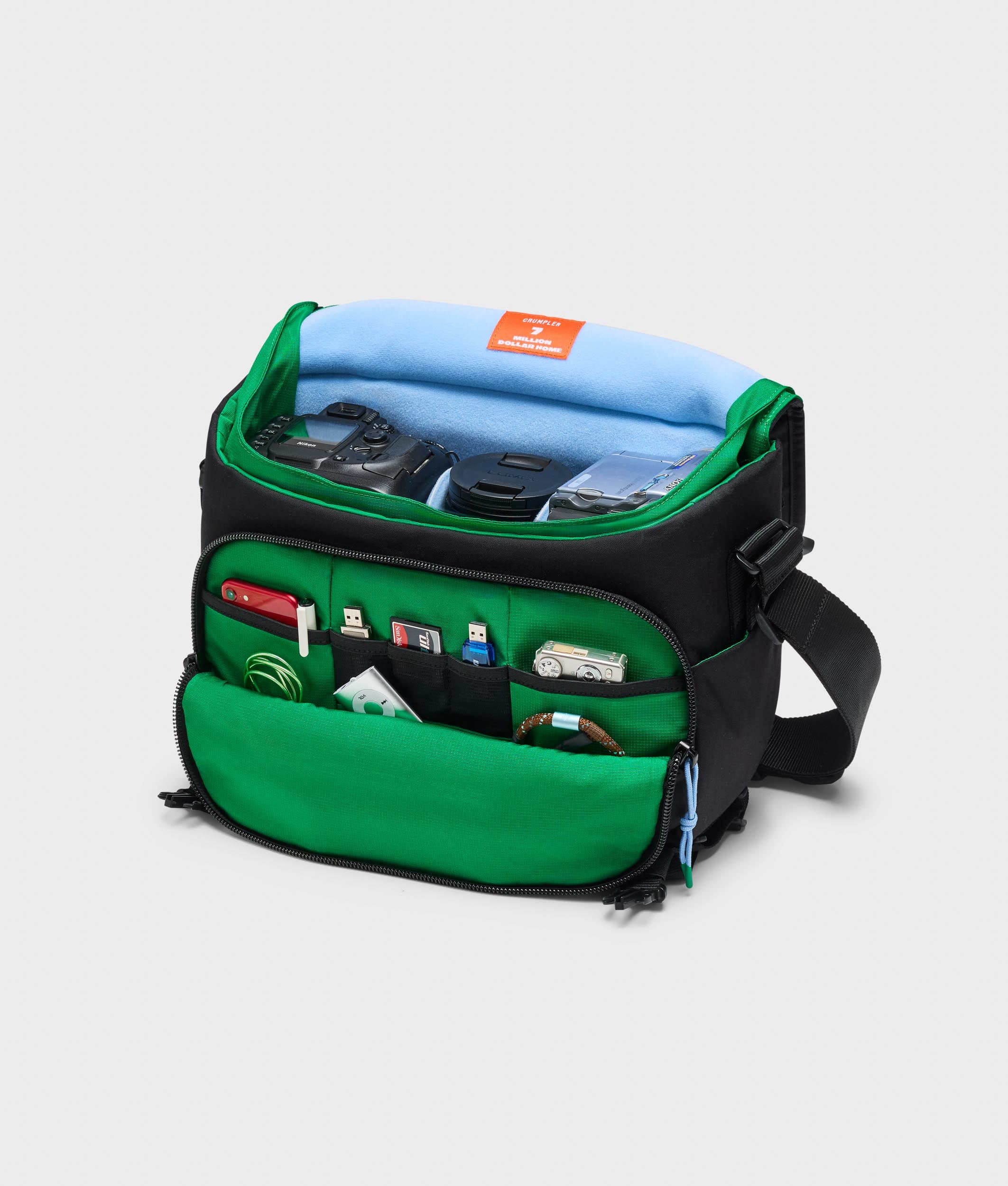 美品　クランプラー CRUMPLER メッセンジャーバッグ グリーン 7 Million Dollar Home – Crumpler Australia
