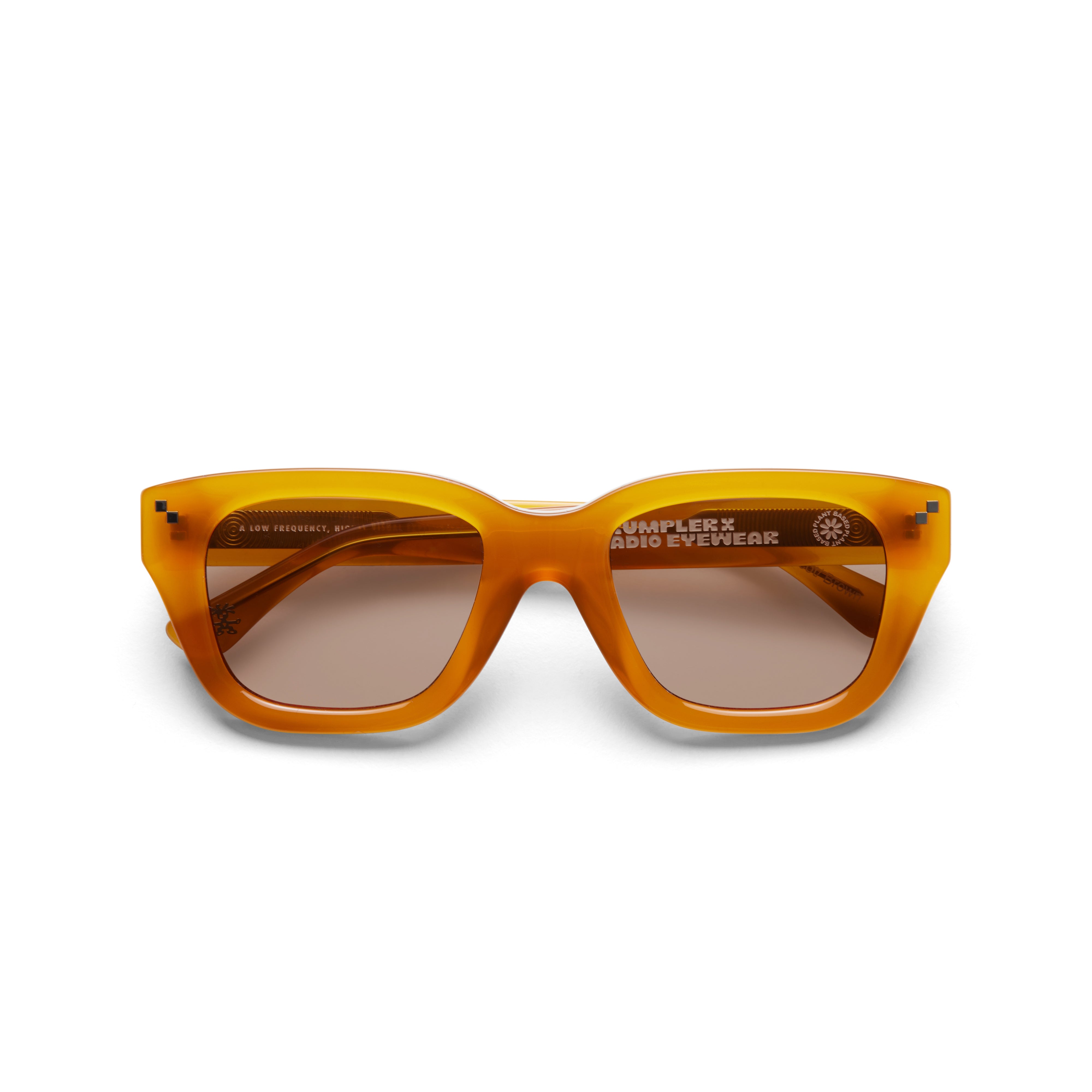 小物 RADIO EYEWEAR SOUND BITE TORT/ORANGE Sound Bite - RADIO EYEWEAR